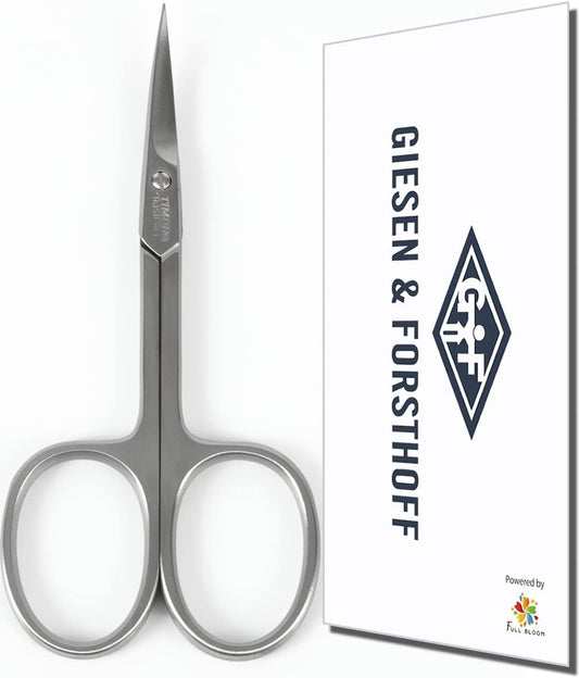 Solingen, Germany, 100 Years Founded GIESEN   FORSTHOFF Cuticle Scissors (Cuticle Scissors): Stainless Steel: Cleans easily and cleanly on your nails, improves cleanliness and feels fresh