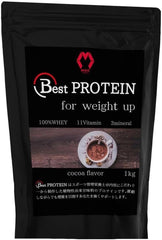 Best PROTEIN Junior Protein No artificial sweeteners Increased amount Supervised by registered dietitian Whey protein Contains 14 types of vitamins and minerals 1kg Cocoa flavor MGC project