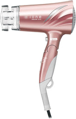 Tescom TID730 N Hair Dryer, Negative Ion, Foldable, Large Airflow, Lightweight, Rose Gold, Genuine Product