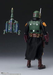 S.H. Figuarts Boba Fett (Star Wars: The Book of Boba Fett) Approx. 6.1 inches (155 mm), AVS, PVC   Fabric, Pre-painted Action Figure