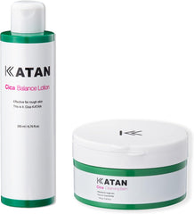 Value Set KATAN Deer Cleansing Balm   Balance Lotion Sold as a Set Catan Deer Care, Cica Cleansing, Makeup Remover, W Face Washing, Lotion, Moisturizing Care, Pore Care, Dry Skin, Sensitive Skin