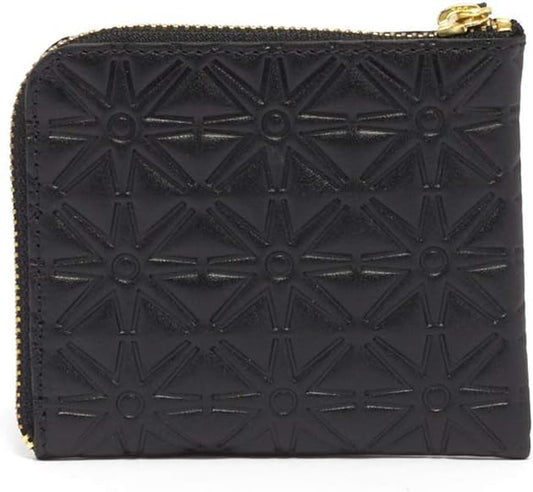 Folding Wallet CLASSIC EMBOSSED PATTERN A WALLET SA310EA Unisex BLACK BK Comme des Garçons Parallel Import