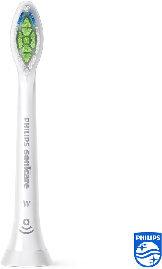 Philips Sonicare Replacement Brush, Optimal White, Regular Size, White, 8 Pieces HX6068/12