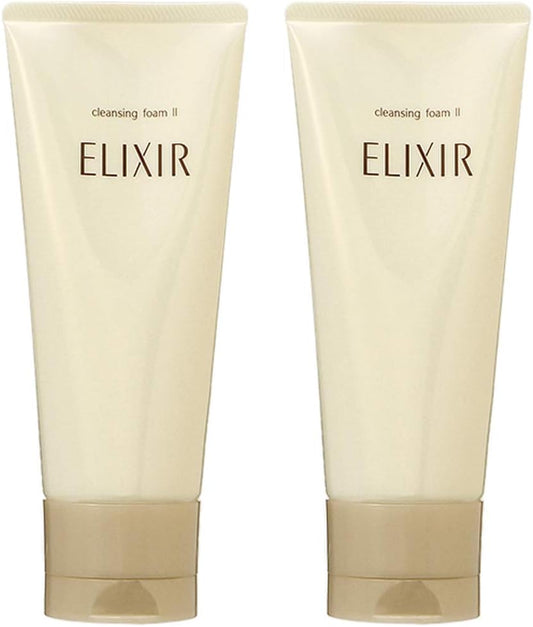 Set Shiseido Elixir Superiel Cleansing Foam N 5.1 oz (145 g) II Set of 2