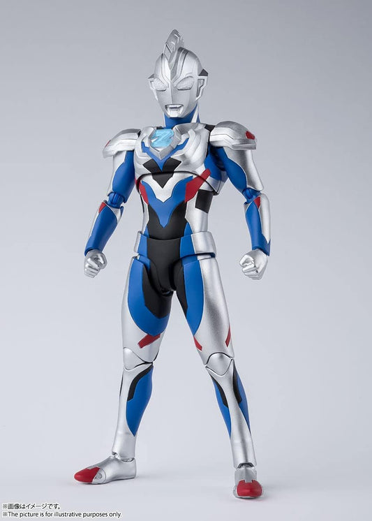 BANDAI SPIRITS S.H. Figuarts Ultraman Zet, Original, Approx. 5.9 inches (150 mm), PVC   ABS, Pre-painted Action Figure