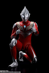 S.H. Figuarts Ultraman Tiga Power Type (True Bone Carving Method), Approx. 5.9 inches (150 mm), PVC, ABS, TPE, Pre-painted Action Figure