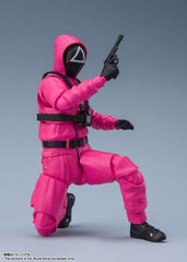 S.H. Figuarts Squid Game Masked Soldier, Approx. 5.7 inches (145 mm), ABS   PVC, Pre-painted Action Figure