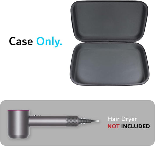 TUDIA EVA Compatible Hard Travel Case Dyson Supersonic Hair Dryer and Accessories Case Only