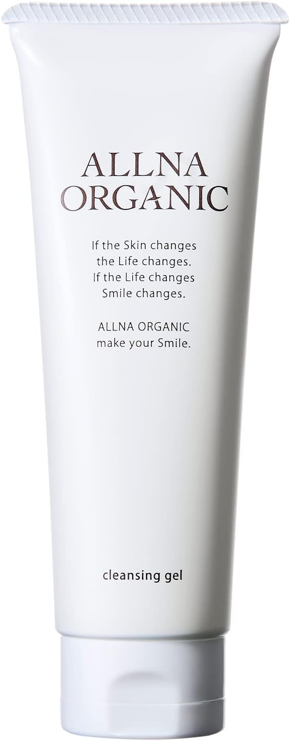 Allna Organic Cleansing Gel, Additive Free, For Clogged Pores and Blackheads, Makeup Remover, 4.6 oz (130 g)