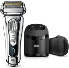 Brown Series 9 Men's Electric Shaver, 5-Cut System, Includes Disinfecting Washer, Can Be Washed/Bath, 9394cc-V