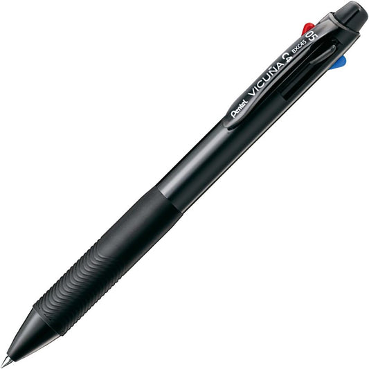 Pentel 4-color ballpoint pen Vicunya 0.5mm BXC45A black