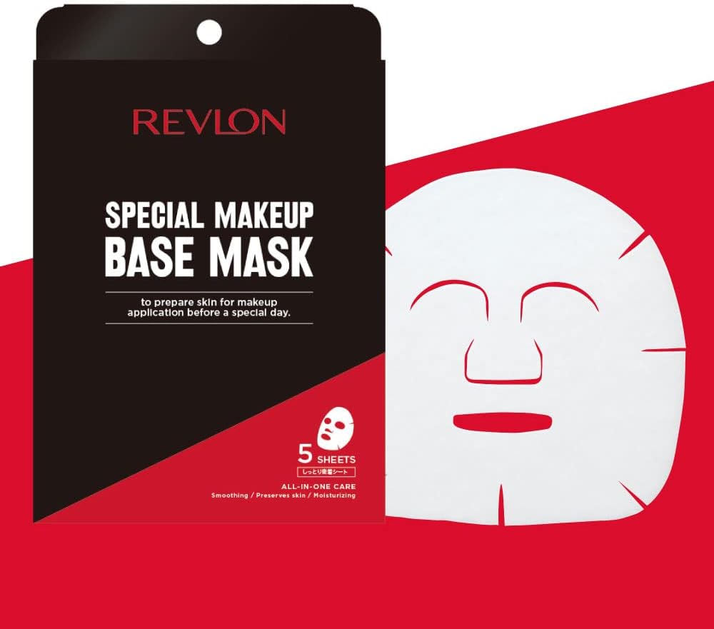 REVLON SPECIAL MAKEUP BASE MASK Revlon special makeup base mask 5 sheets sheet mask sheet pack face mask face pack