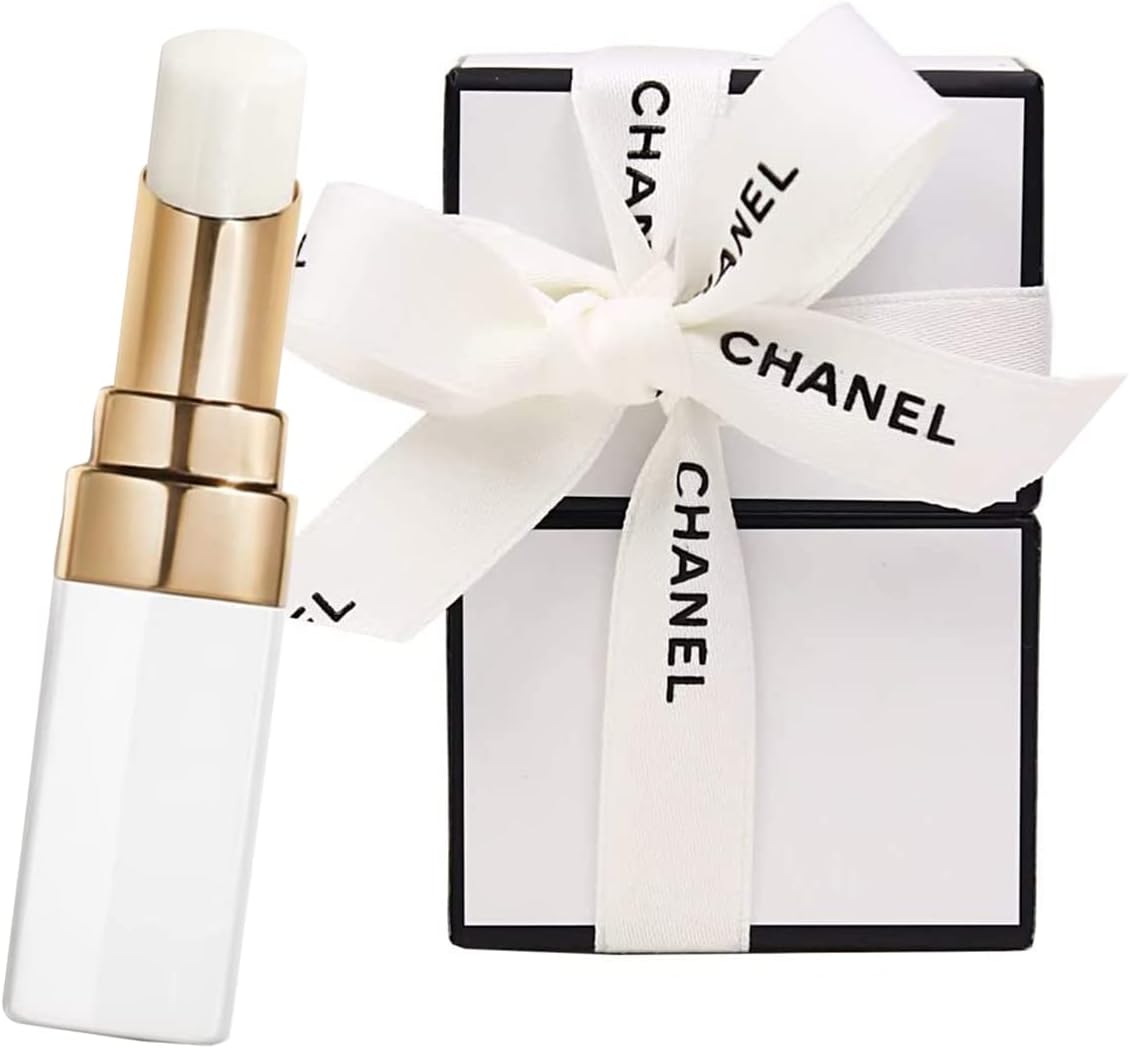 Pre-wrapped Paper Bag Set chanel Cosmetics Chanel Cosmetics Lip Balm Rouge Coco Baume Cocobome White Lip Base Base Cosmetic Genuine Mother's Day Gift