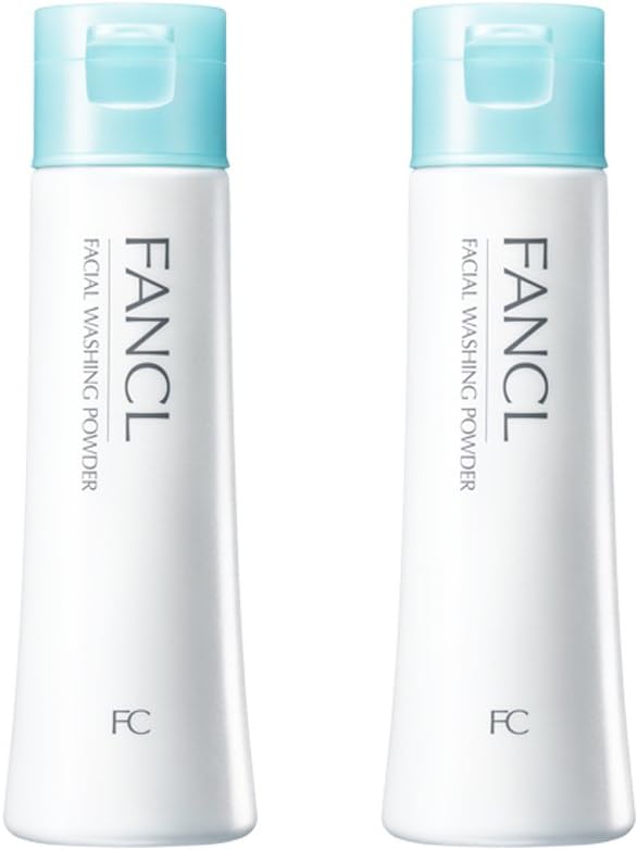 FANCL Face Washing Powder, 2 Bottles (Approx. 60 Day Supply)