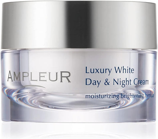 AMPLEUR Luxury White Whitening Cream "Medicated Day   Night Cream" 1.1 oz (30 g), Hydroquinone, Aging Care, Quasi Drug, Doctor's Cosmetics, Respect for the Aged Day