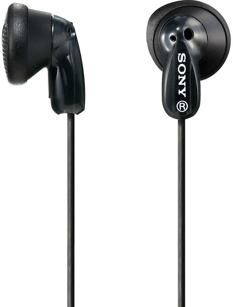 Sony in year Ultra-Light Stereo Base Earphones Headphones (Black)