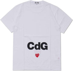 PLAY COMME des GARCONS CDG Cdg x Play T-Shirt White White