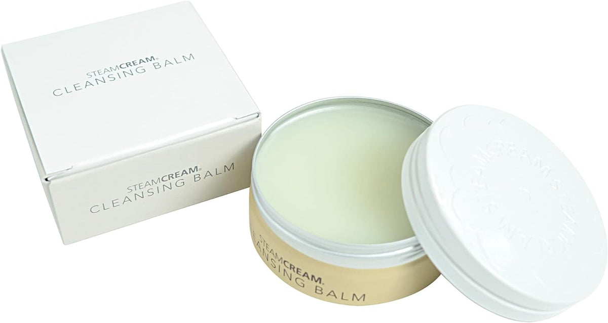 Steam Cream Cleansing Balm 2.4 oz (70 g), Made in Japan, STEAMCREAM Makeup Remover, Cleansing, Facial Cleansing, Skin Care, Cosmetics, Oatmeal, Almond Oil, Grape Seed Oil, No Need to Cleanse Face