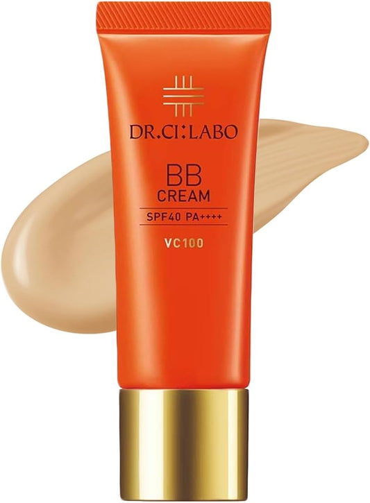 BB Cream VC 100 BB Cream Foundation Popular Ranking Present, Gift, Christmas, Birthday, Men's Cosmetics, UV Rays, Drying, Highly Moisturizing, Sensitive, Pores, Waterproof, Vitamin C, Dr. CiLabo