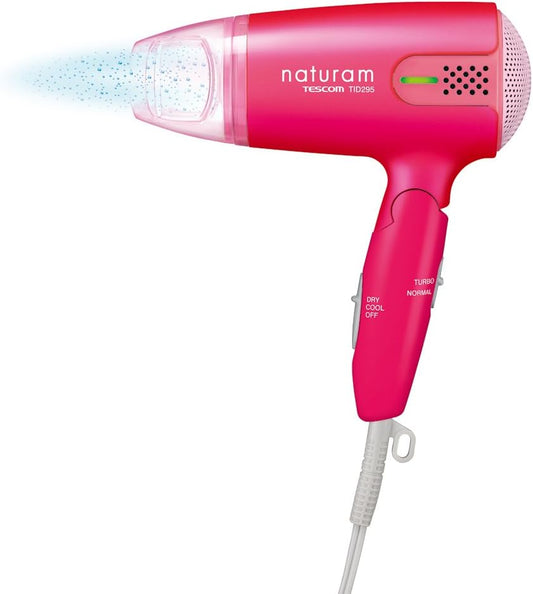 TESCOM Hair dryer with negative ions naturam pink TID295-P