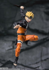 S.H. Figuarts Naruto Shippuden Uzumaki Naruto - Ninetai no Hashiki with Hope - Approx. 5.7 inches (145 mm), PVC   ABS Pre-painted Action Figure BAS63238