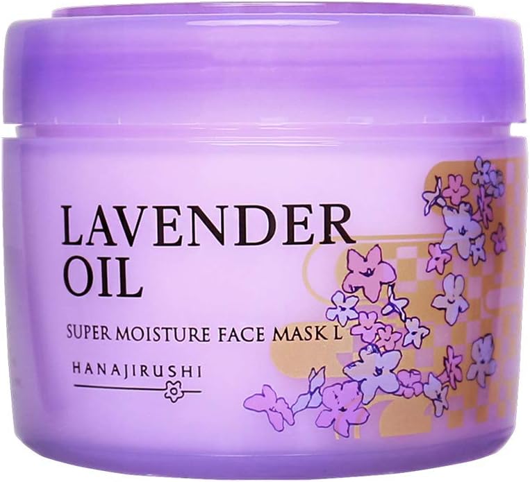 [Japanese Moisturizing] Hanajirushi Super Moisture Face Mask L Cream 220g