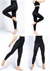 spats leggings long, Black