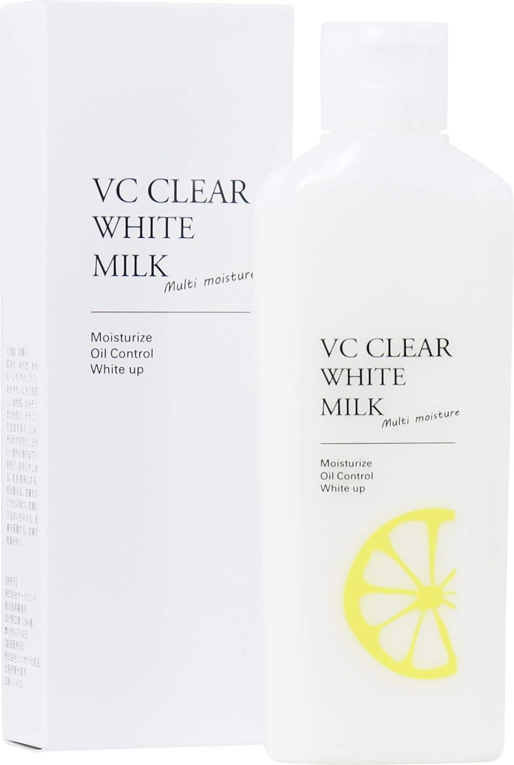 Rolo Shun VC Clear White Milk (3.4 fl oz (100 ml) Whitening Aperidus Extract Deer Cream Pores Milk Lotion Rough Skin Acne Vitamin C Derivative Quasi-drug Beauty Essence Sensitive Ceramide Skin Care Spots Dull