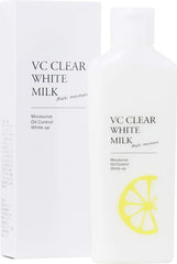 Rolo Shun VC Clear White Milk (3.4 fl oz (100 ml) Whitening Aperidus Extract Deer Cream Pores Milk Lotion Rough Skin Acne Vitamin C Derivative Quasi-drug Beauty Essence Sensitive Ceramide Skin Care Spots Dull