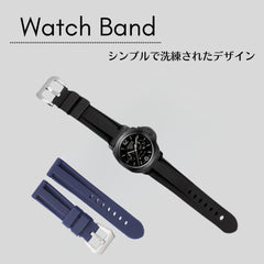 Silicone Watch Strap 20mm 22mm 24mm 26mm Waterproof