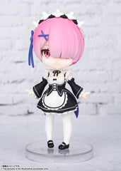 Figuarts Mini Re:Zero - Starting Life in Another World Ram Approx. 3.5 inches (90 mm), PVC   ABS, Pre-painted Action Figure BAS61261