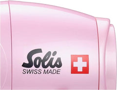 Solis Household Hairdryer, Salon-like Finish, Cool Shot Button, ION Technology, Wind Style Pro, Soft Pink