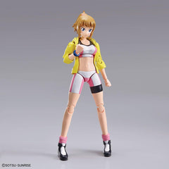 Figure-rise Standard Gundam Build Fighters Tri Fumina Hoshino Color Coded Plastic Model