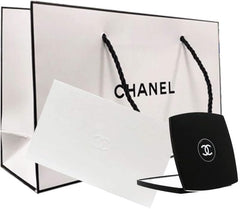 CHANEL Chanel Double Compact Mirror Miroir Double Facet (Includes Message Card   Shopper)