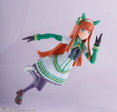 BANDAI SPIRITS S.H. Figuarts Uma Musume Pretty Derby Silence Suzuka, Approx. 5.3 inches (134 mm), ABS   PVC, Pre-painted Action Figure