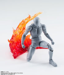 Tamashii EFFECT BURNING FLAME RED Ver. for S.H. Figuarts Non-scale, ABS   PVC, Pre-painted Complete Figure