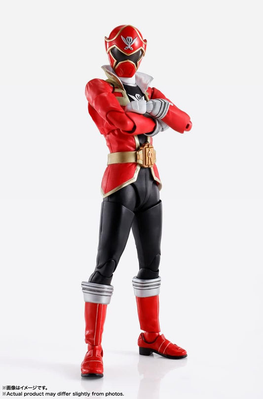 BANDAI SPIRITS S.H. Figuarts (True Bone Carving Method) Pirate Sentai Gokaiger Gokai Red, Approx. 5.7 inches (145 mm), PVC   ABS, Pre-painted Action Figure