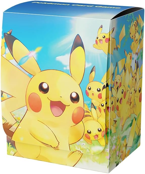 Pokemon Card Game Deck Case Pikachu Large Collection