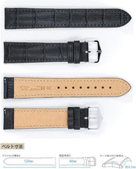 Hirsch Watch Leather Strap, Duke Buckle Color: Silver, 0.7 inches (18 mm), 0.7 inches (19 mm), 0.8 inches (20 mm), 0.8 inches (21 mm), 0.9 inches (22 mm), 0.9 inches (24 mm)