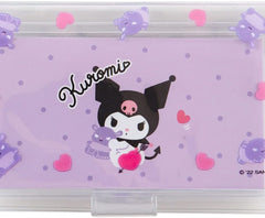 Sanrio 064718 Notes and Stickers with Case, Kuromi