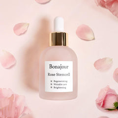 BONAJOUR Rose Stem Cell Serum Rosestemcell Bonajour Ampoule Beauty Essence Rose Korean Cosmetics Skin Care Hypoallergenic Tone Up Elasticity Ranking Reviews 30ml