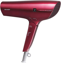 Sharp IB-GP9 Series Plasmacluster Ionic Hair Dryer, rouge red