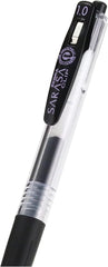 Zebra Gel Ballpoint Pen Sarasa Clip 1.0 Black 5 P-JJE15-BK5