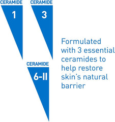 CeraVe Seravi Foaming Facial Cleanser 16.5 fl oz (473 ml) Daily Face Washing, Normal to Oily Skin