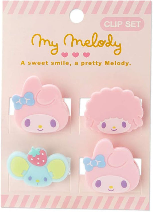 My Melody 923290 Mini Clip Set (Mini Face)