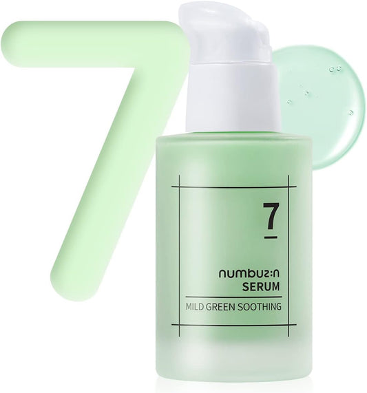 Numbuzin #7 Nadenade Green Serum 50ml | | Skin Soothing Sensitive Skin Serum Korean Cosmetics Soothing Serum Korean Serum Korean Serum