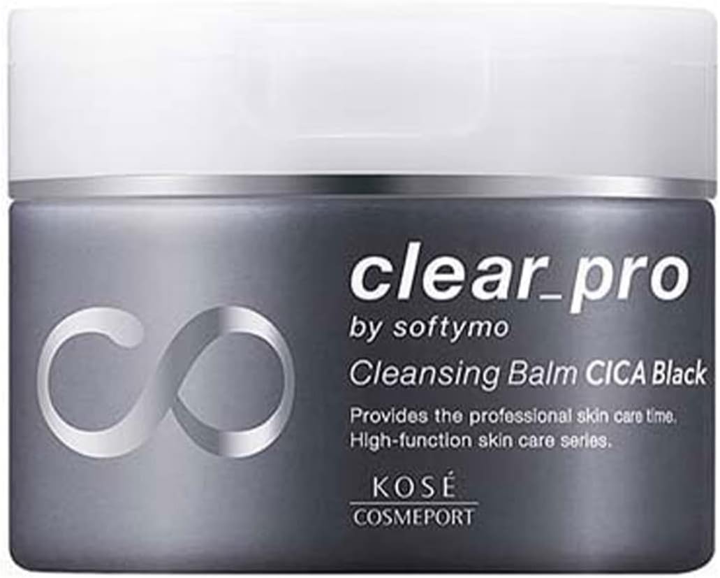 Kose Cosmeport Softymo Clear Pro Cleansing Balm CICA Black 90g