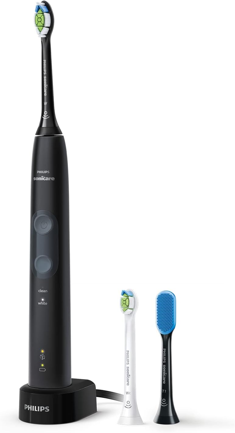 Philips Sonicare Protective Clean Plus Electric Toothbrush, Black HX6421/13