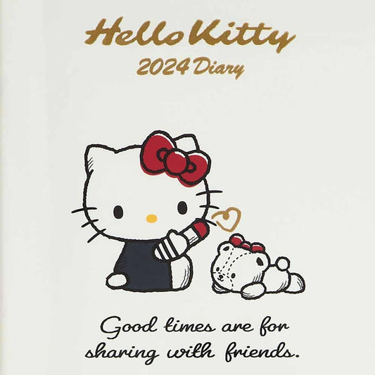 Sanrio Hello Kitty B6 Diary (Block Type) 2024 703818