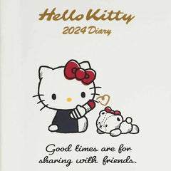 Sanrio Hello Kitty B6 Diary (Block Type) 2024 703818